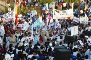 ELECCIONES . ANTONIO GALI EN CHOLULA