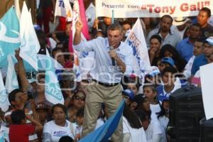 ELECCIONES . ANTONIO GALI EN CHOLULA