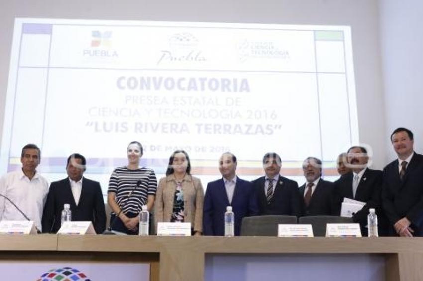 CONVOCATORIA PRESEA ESTATAL DE CIENCIA Y TECNOLOGIA