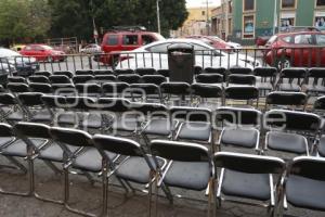 DESFILE 5 DE MAYO . PREPARATIVOS