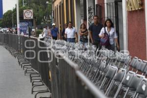 DESFILE 5 DE MAYO . PREPARATIVOS