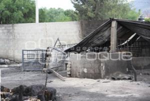 INCENDIO BODEGA CLANDESTINA