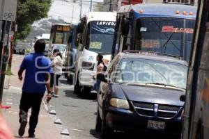 DESFILE 5 DE MAYO . TRAFICO