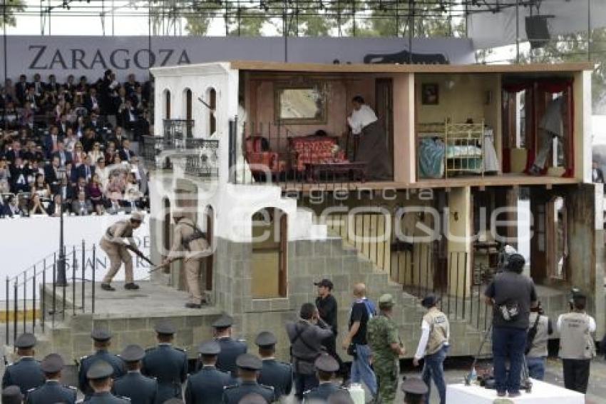 DESFILE CÍVICO MILITAR . 5 DE MAYO