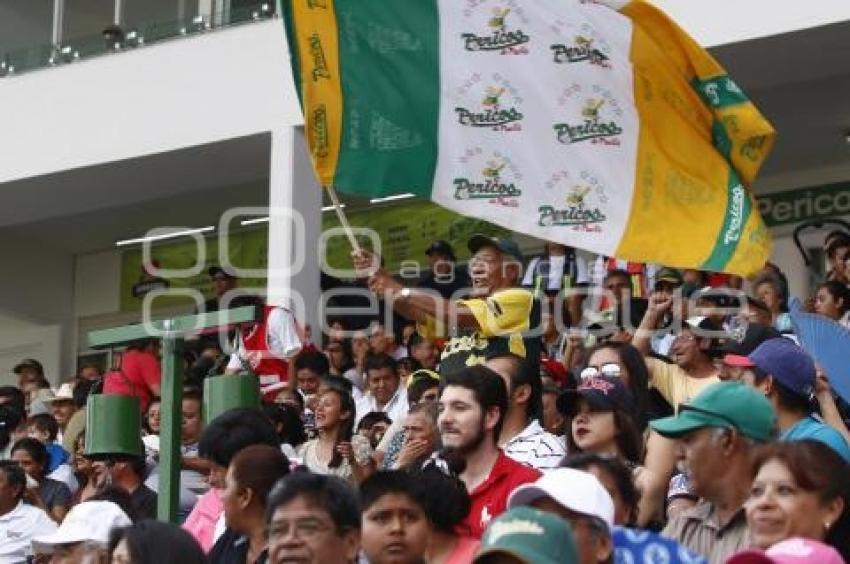 BÉISBOL . PERICOS VS OLMECAS DE TABASCO