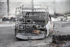 INCENDIO BODEGA CLANDESTINA