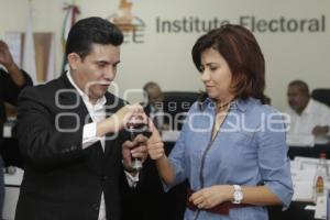 ELECCIONES. PRESENTACIÓN LIQUIDO INDELEBLE