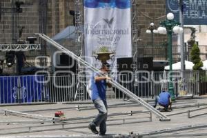 PREPARATIVOS . FESTIVAL 5 DE MAYO