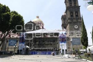 PREPARATIVOS . FESTIVAL 5 DE MAYO