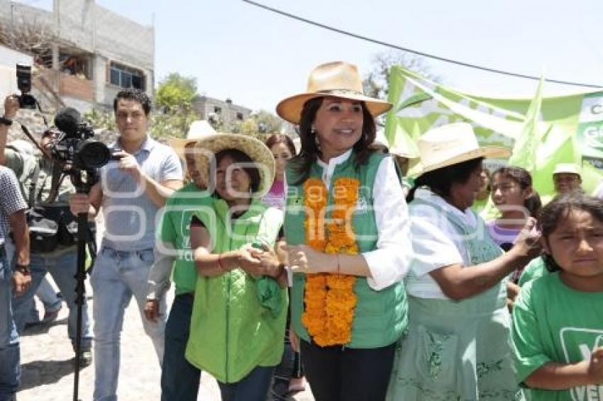 ELECCIONES . BLANCA ALCALÁ . AZUMIATLA