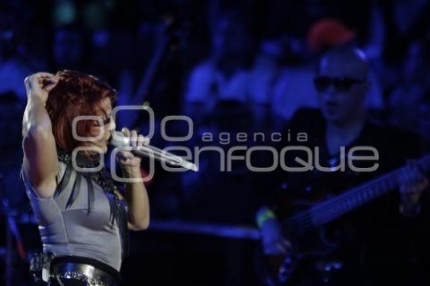 PALENQUE . FERIA DE PUEBLA 2016 . ALEJANDRA GUZMAN