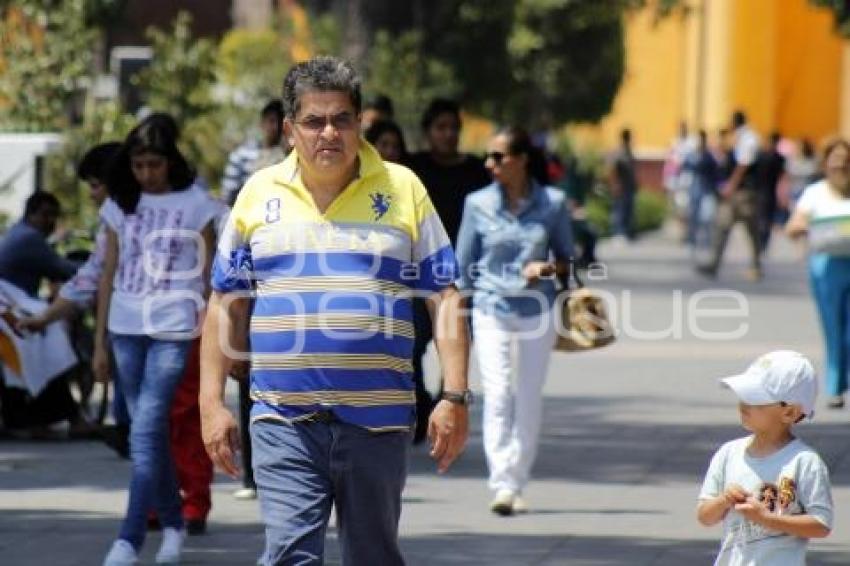 VIDA COTIDIANA . SAN PEDRO CHOLULA