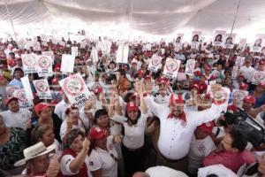 ELECCIONES . BLANCA ALCALÁ . HUIXCOLOTLA