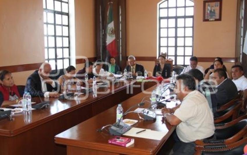 REUNIÓN CABILDO . TEHUACÁN