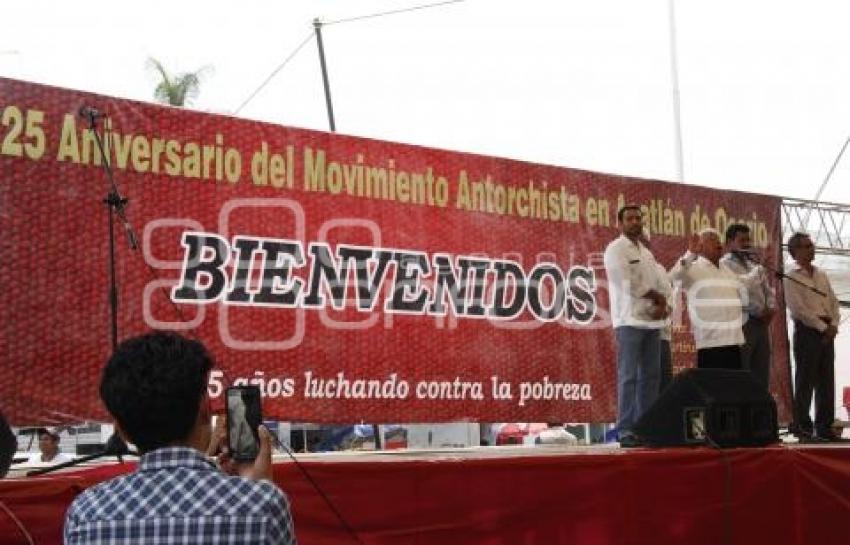 25 ANIVERSARIO ANTORCHA CAMPESINA . ACATLÁN