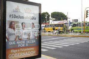 ELECCIONES . PUBLICIDAD IEE