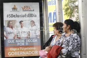ELECCIONES . PUBLICIDAD IEE