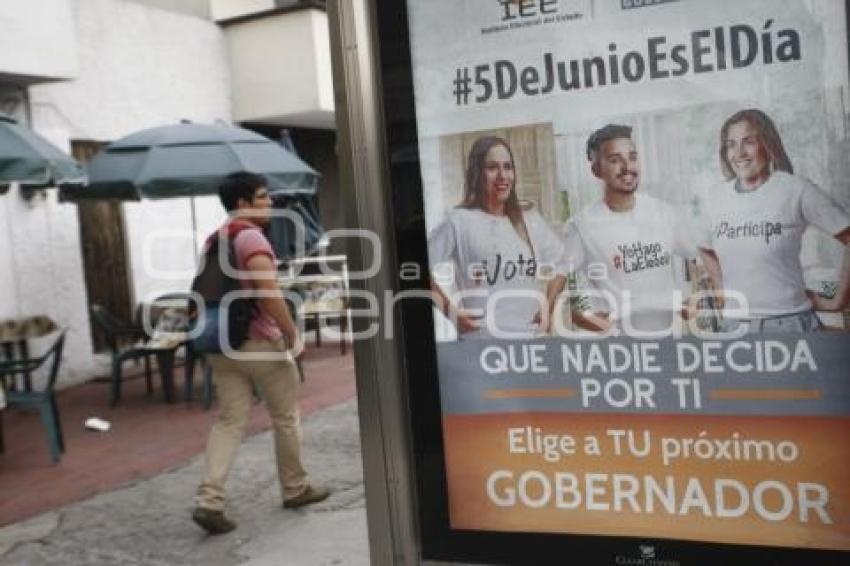 ELECCIONES . PUBLICIDAD IEE