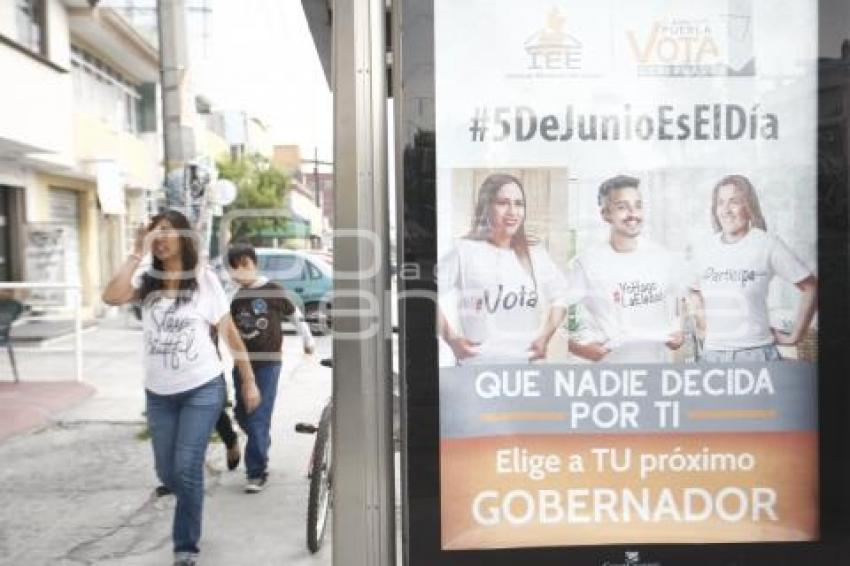 ELECCIONES . PUBLICIDAD IEE