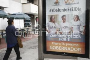 ELECCIONES . PUBLICIDAD IEE