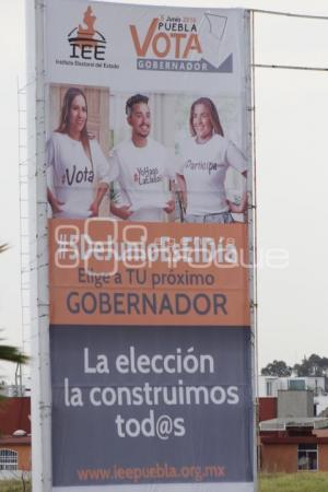 ELECCIONES . PUBLICIDAD IEE