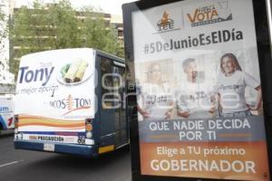 ELECCIONES . PUBLICIDAD IEE