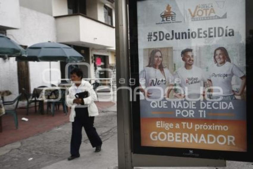 ELECCIONES . PUBLICIDAD IEE