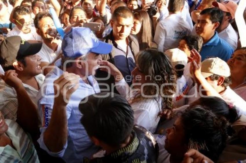 ELECCIONES . ANTONIO GALI . AGUA SANTA