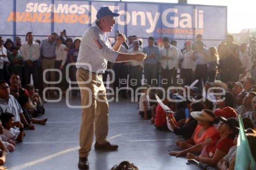 ELECCIONES . ANTONIO GALI . AGUA SANTA