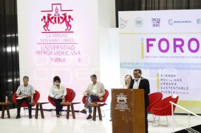 FORO DE MOVILIDAD URBANA