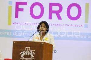 FORO DE MOVILIDAD URBANA