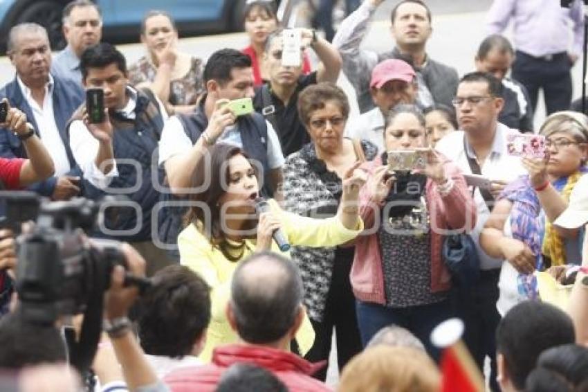 ELECCIONES . BLANCA ALCALÁ .DESPEDIDOS