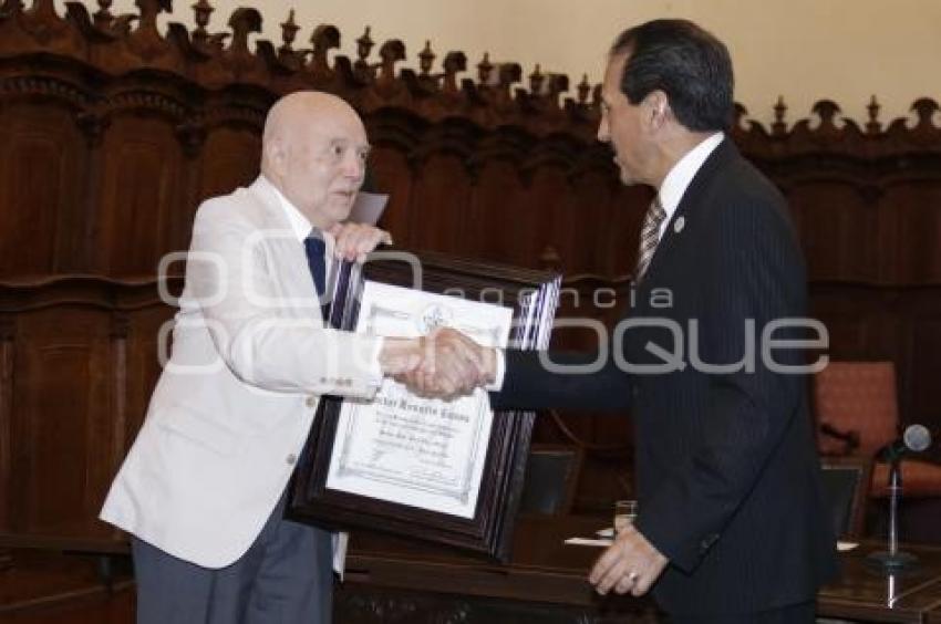 BUAP DOCTORADO HORIS CAUSA. OCTAVIO OBREGÓN DIAZ