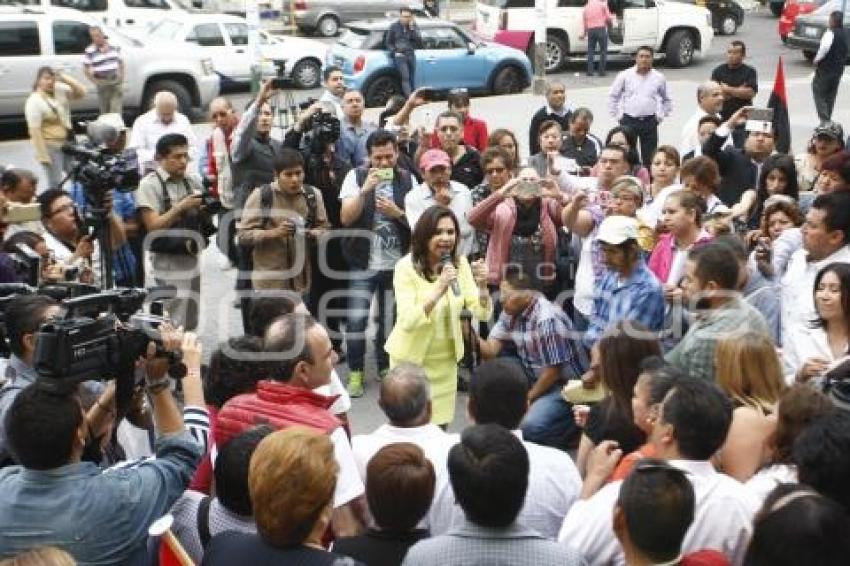 ELECCIONES . BLANCA ALCALÁ .DESPEDIDOS