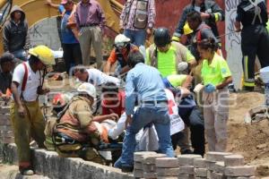 TRABAJADORES SEPULTADOS . CUAUTLANCINGO