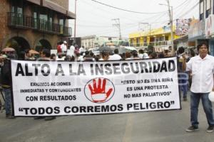 MANIFESTACIÓN SEGURIDAD . TEXMELUCAN