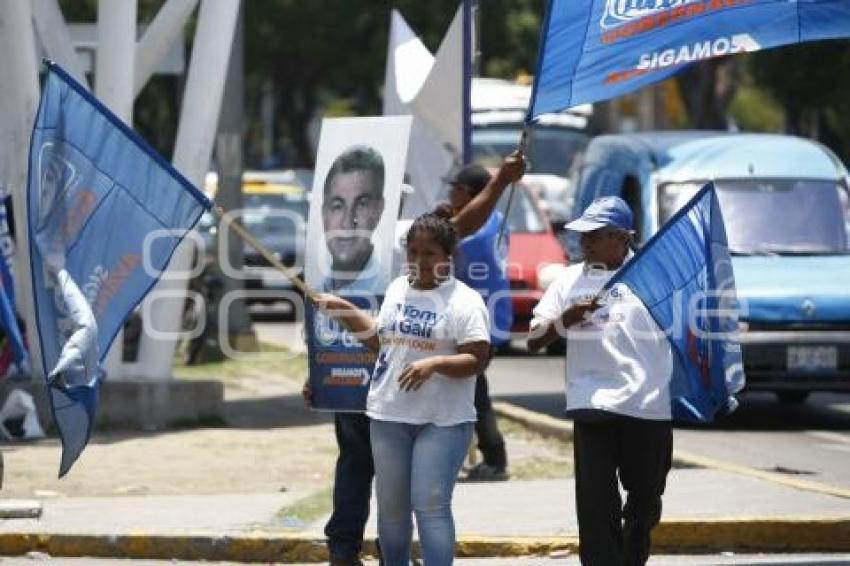 ELECCIONES . BRIGADISTAS PAN