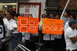 MANIFESTACIÓN SEGURIDAD . TEXMELUCAN