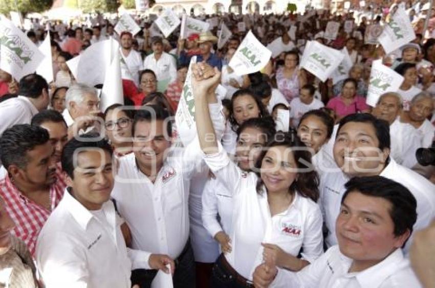 ELECCIONES . BLANCA ALCALÁ