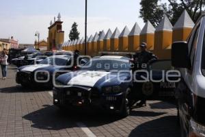 SAN PEDRO CHOLULA . JORNADA DE SEGURIDAD