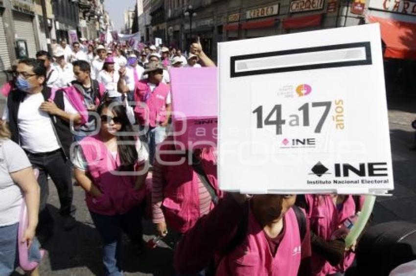 CAMINATA POR LA DEMOCRACIA