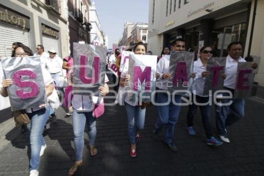 CAMINATA POR LA DEMOCRACIA