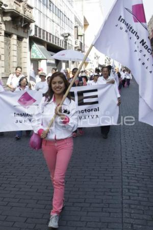 CAMINATA POR LA DEMOCRACIA