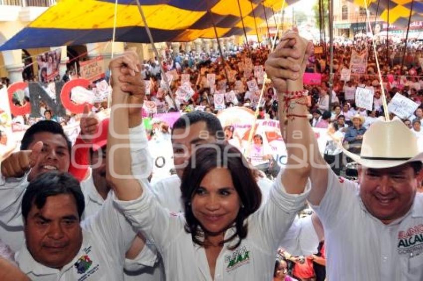 ELECCIONES . BLANCA ALCALÁ . AJALPAN