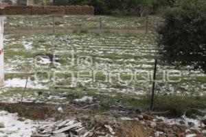 CLIMA . GRANIZADA . TLAHUAPAN