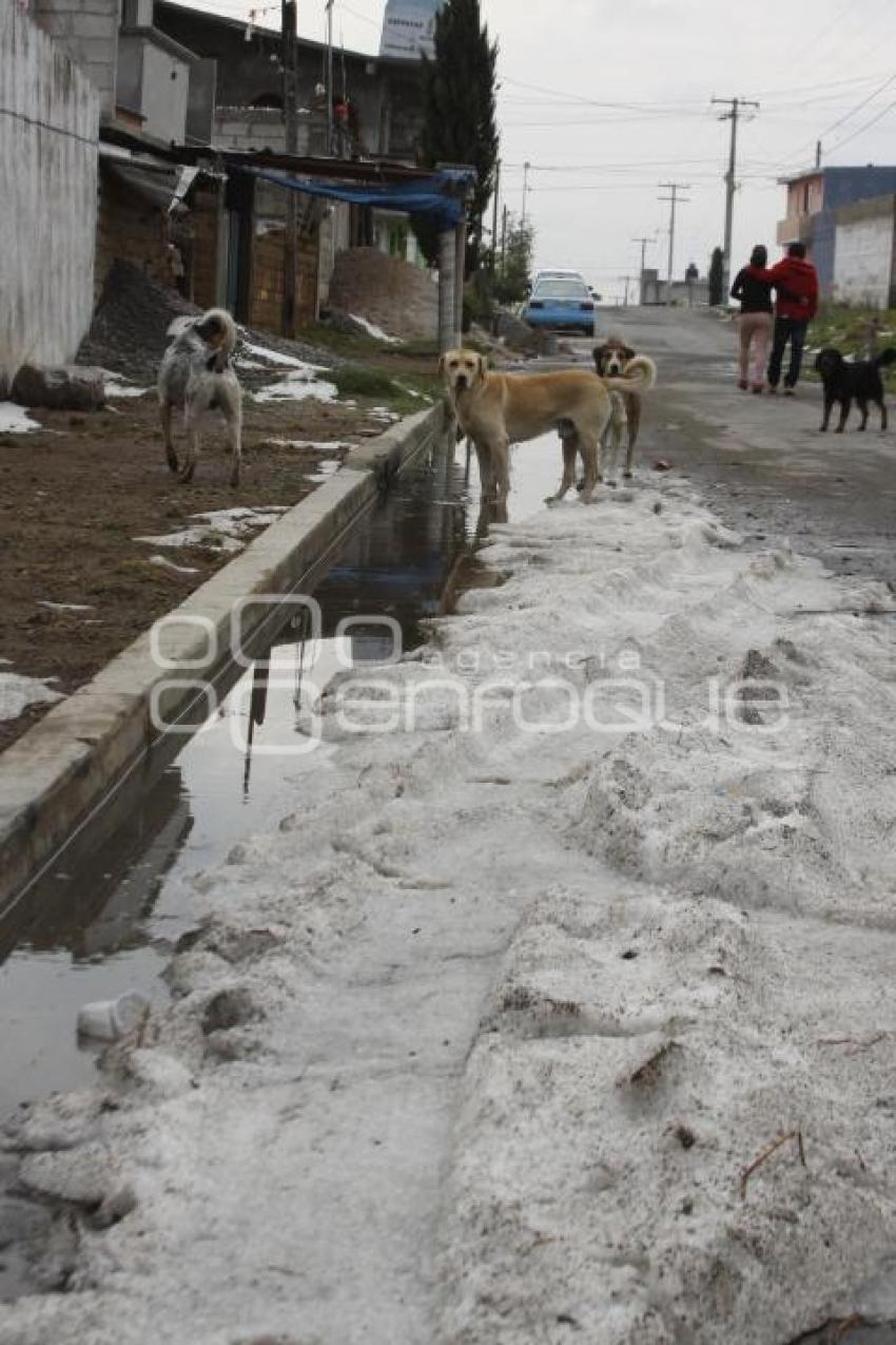 CLIMA . GRANIZADA . TLAHUAPAN