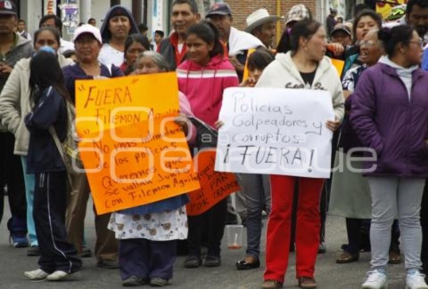 MANIFESTACIÓN JUAN C. BONILLA