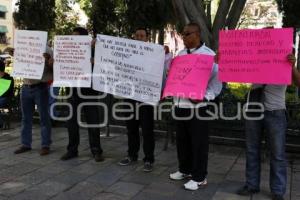 MANIFESTACION EX FUNCIONARIOS