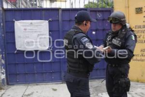 ELECCIONES . POLICÍA FEDERAL 