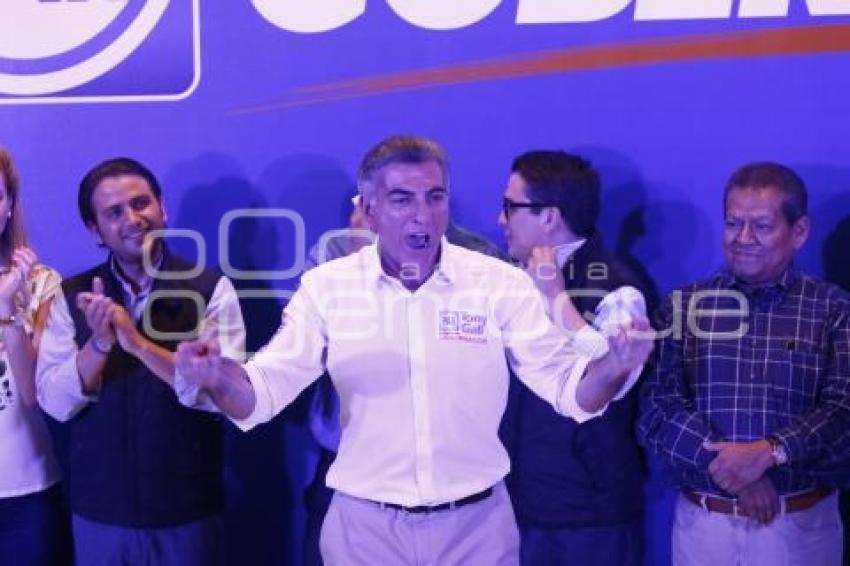 ELECCIONES . ANTONIO GALI . FESTEJO